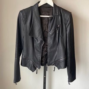 Blanc NYC Faux Leather Jacket